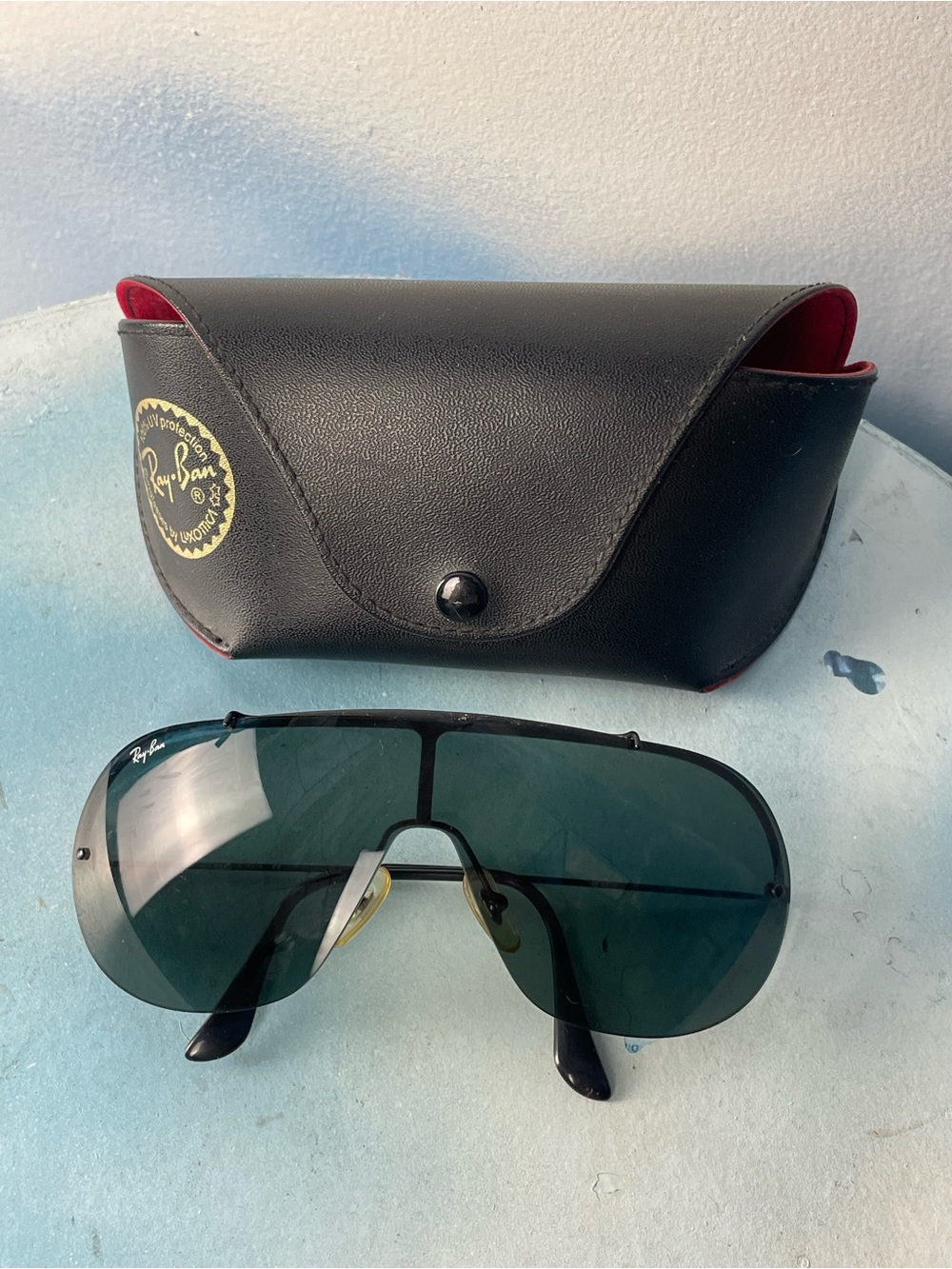 Ray-Ban wraparound aviator sunglasses RB3274 small